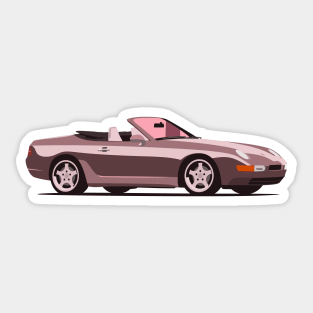 Porsche 968 Sticker